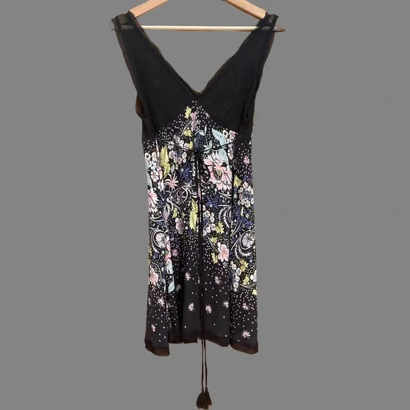 Like New Free People - Longwood Floral Slip Dress - S - Picture 4 of 12